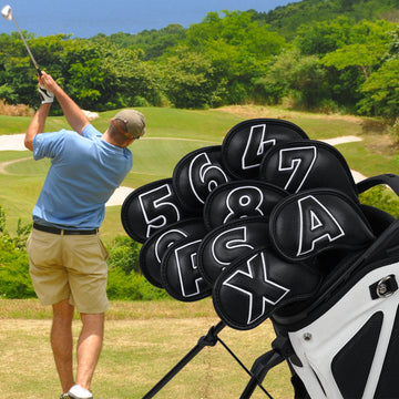 Black White Stitch iron 10pcs£¨4-9,P,A,S,X)